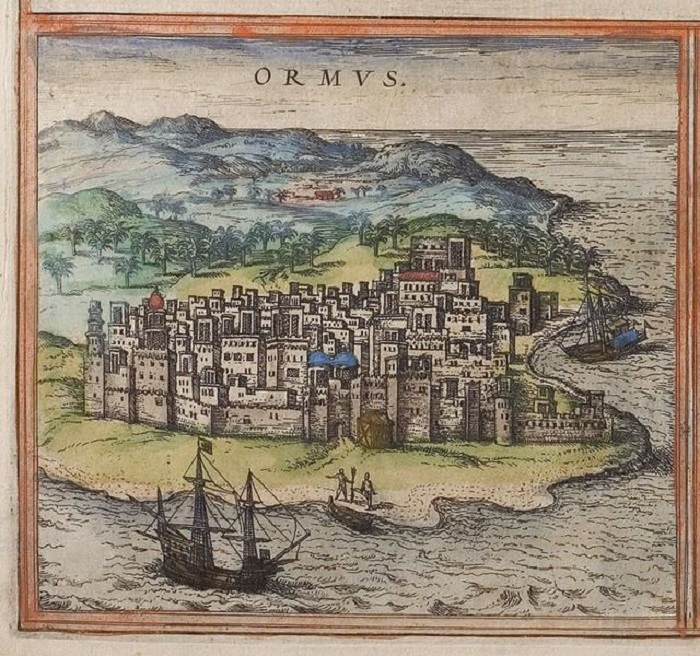Остров на рисунке XVI века. 