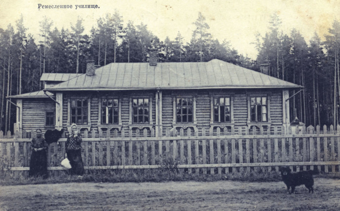 1911 год. Ремесленная школа в Капотне. /Фото:pastvu.com
