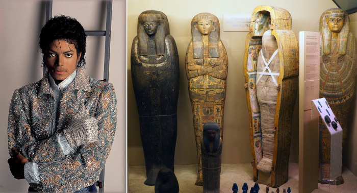 Поклонники Джексона до сих пор ищут связь между поп-идолом и древнеегипетскими артефактами музея. /Фото:pangcouver.com