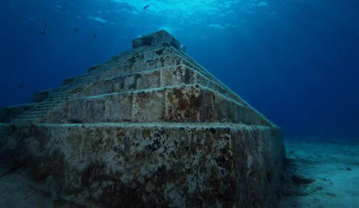 Подводные пирамиды хранят тайны тысячелетий. /mtdata.ru