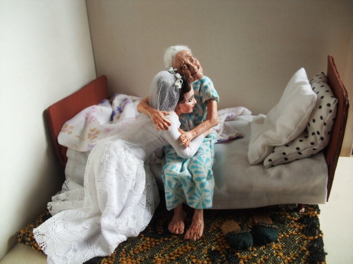 Бабушка и внучка. /Фото:livemaster.ru