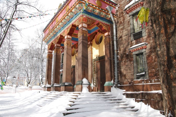 Буддийский храм в Питере.  /Фото:dalekonedaleko.ru