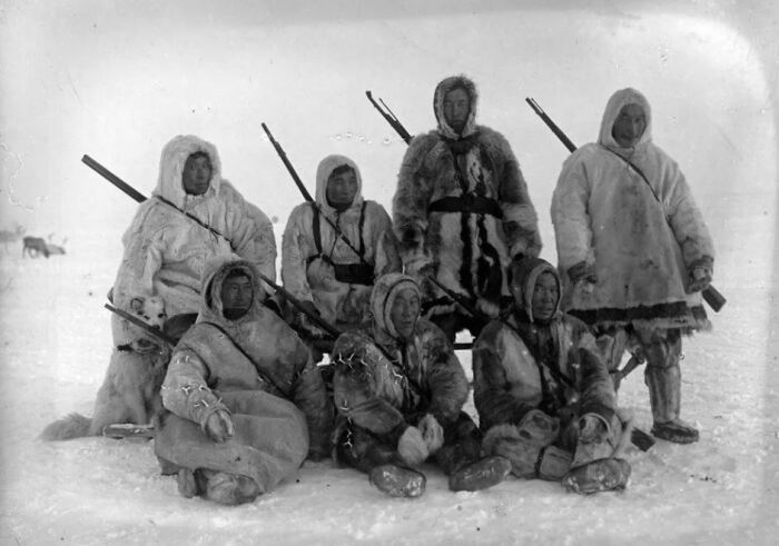 Северный народ в советские годы. Архивное фото.