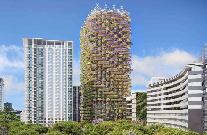 Вертикальный лес построят в городе Себу среди бетонных и металлических зданий