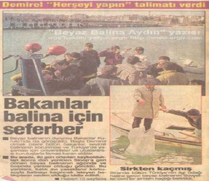 Публикация в турецкой прессе. /Фото:denizgazete.com
