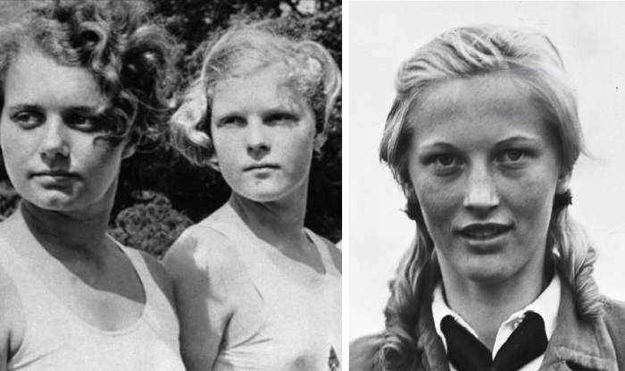 Арийские женщины во времена Гитлера выглядели так.