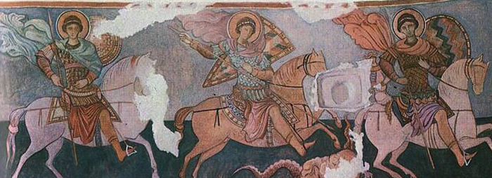 Загадочная фреска, в честь которой назвали храм. /Фото:poluostrov-krym.com