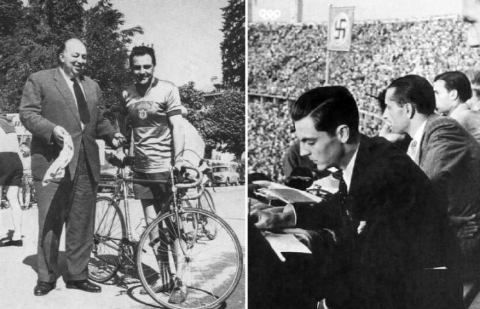Эдуард освещал Олимпиаду в Германии 1936 года и сам также был спортсменом.