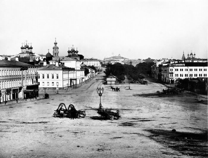 Трубная площадь в 1880-е годы. /Фото: svastour.ru