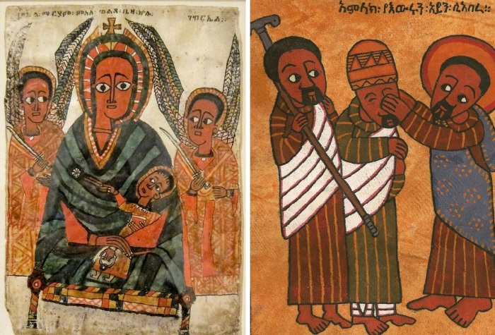 Эфиопские иконы.
