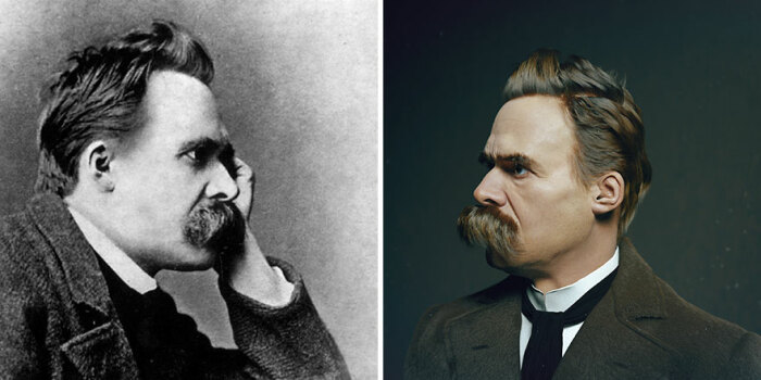 Так выглядел Фридрих Ницше.