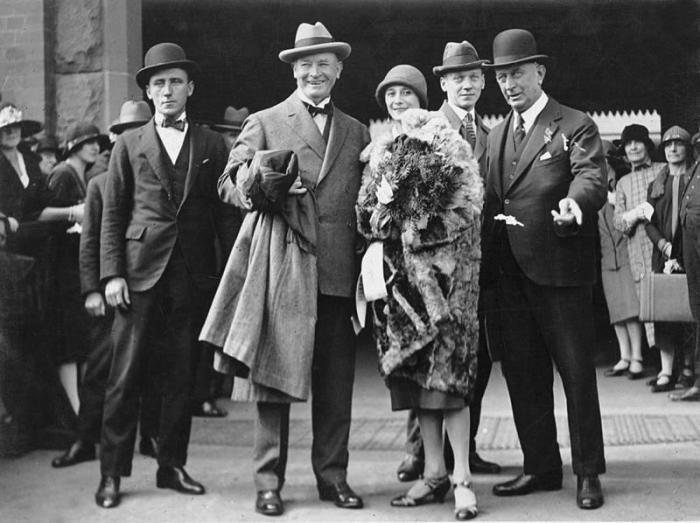 Балерина Анна Павлова с мужем Виктором по прибытии в Сидней. 1926 г. /Фото:litres.ru