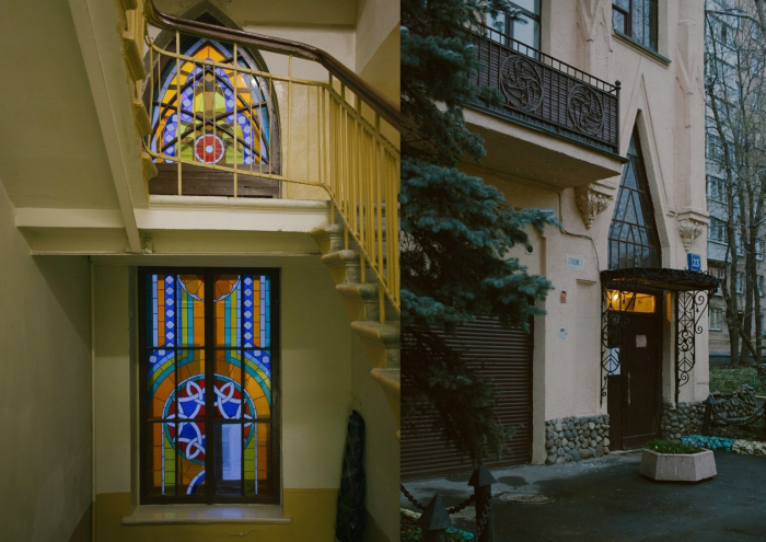 Подъезды дома очень красивы снаружи и внутри. /Фото: the-village.ru, А.Марченкова 