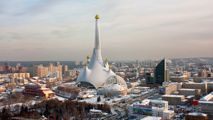 Проект храма для Екатеринбурга. Он был бы самым высоким в мире. /ngzt.ru