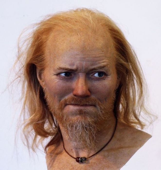 Мужчина эпохи викингов, живший в конце 10 века . /Фото с сайта О.Д. Нильссона