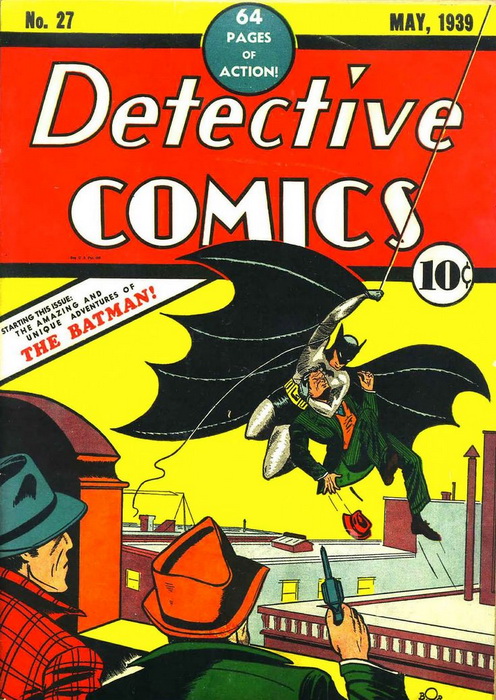 Первый выпуск комиксов о Бэтмене, где фигурирует вымышленный город Готэм-Сити