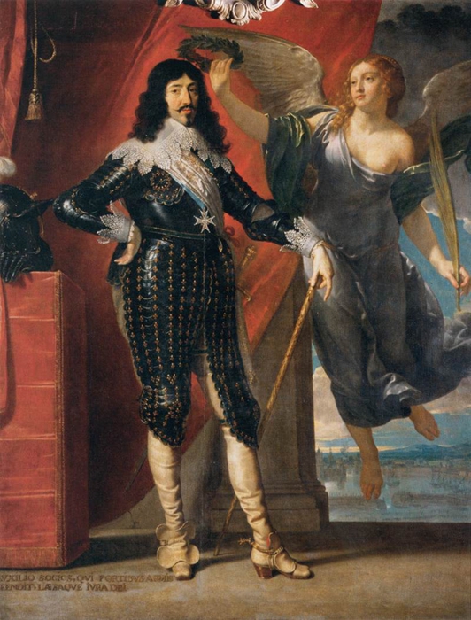 Ф. де Шампень. "Король Людовик XIII"