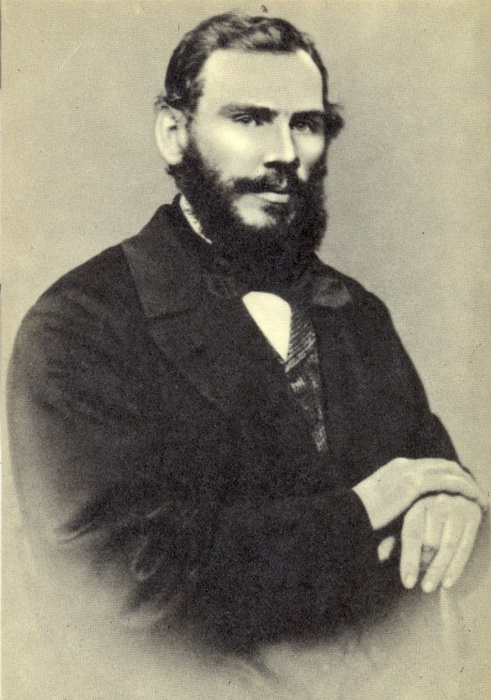 Л.Н. Толстой в 1862 году