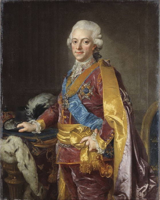 Король Швеции Густав III, писатель, драматург и любитель музыки