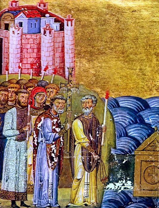 Обретение Кириллом и Мефодией мощей Св. Климента (XI век)