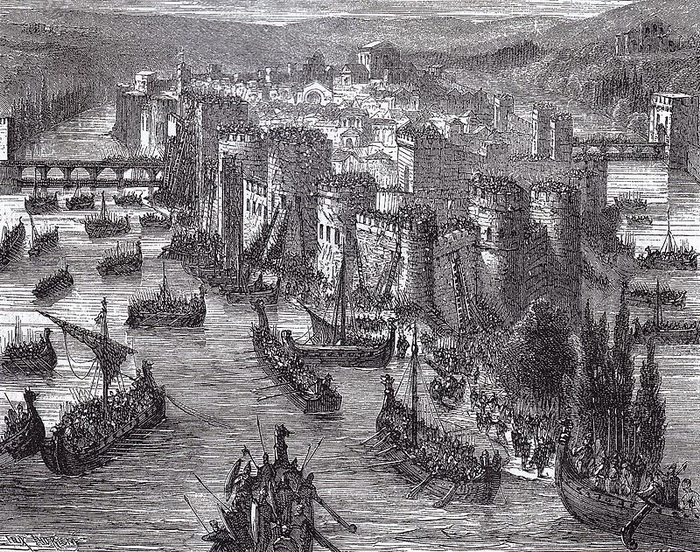 В 885 году викинги чуть было не захватили и Париж
