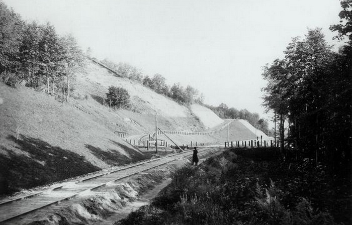 Железная дорога, фото позапрошлого века. Источник: pinterest.com