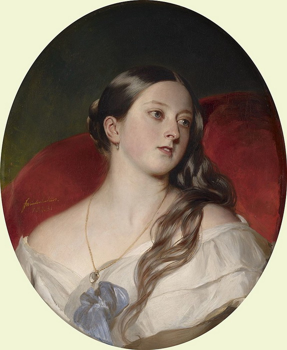 Портрет Виктории, написанный в 1843 году. Источник: commons.wikipedia.org