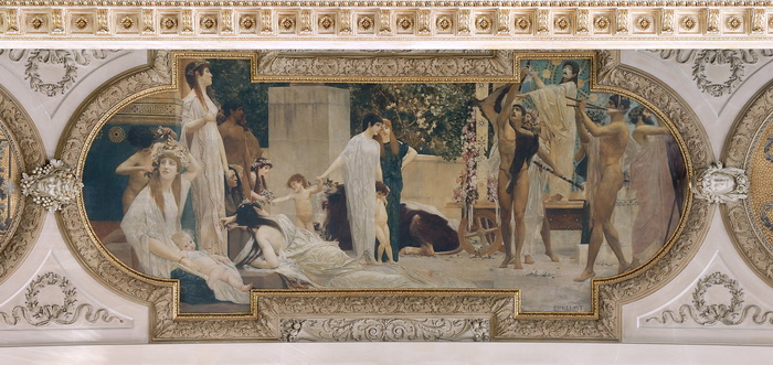 Г. Климт. Роспись потолка Венского бургтеатра