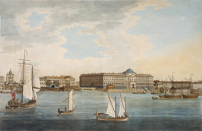 Живущие в Петербурге дворяне были вынуждены пользоваться яхтами - таково было повеление императора
