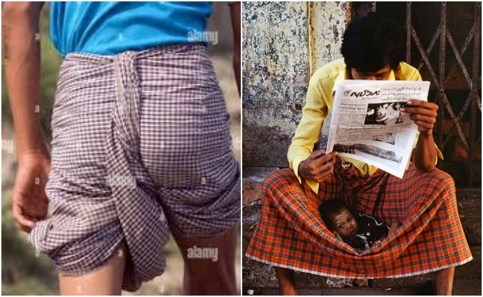 Мужская юбка в Мьянме - практичный предмет гардероба