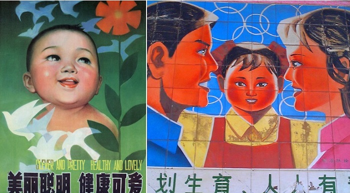 Китай постоянно пропагандировал преимущества семей с одним ребенком