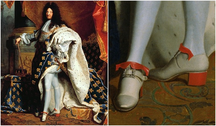 Король Людовик XIV и его обувь