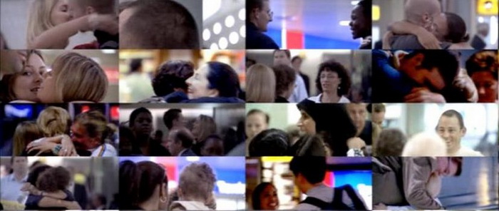 Начало и конец фильма посвящены кадрам реальных встреч в лондонском аэропорту