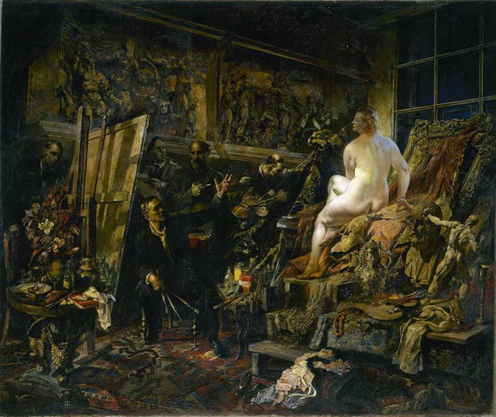 В.Н. Яковлев. «Спор об искусстве»