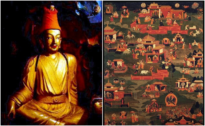 Искусство Тибета подчинено правилам буддизма