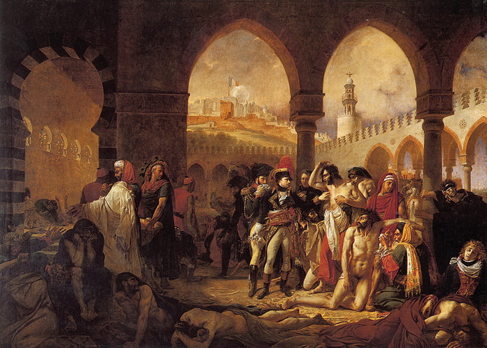 «Наполеон возле больных чумой в Яффе»