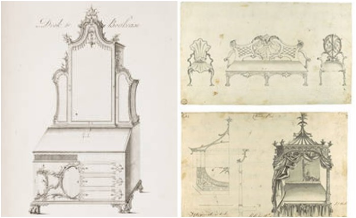 «Директор» на своих страницах показывал все существующие в то время виды мебели - такими, какими их делал Чиппендейл