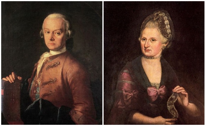 Родители Моцарта