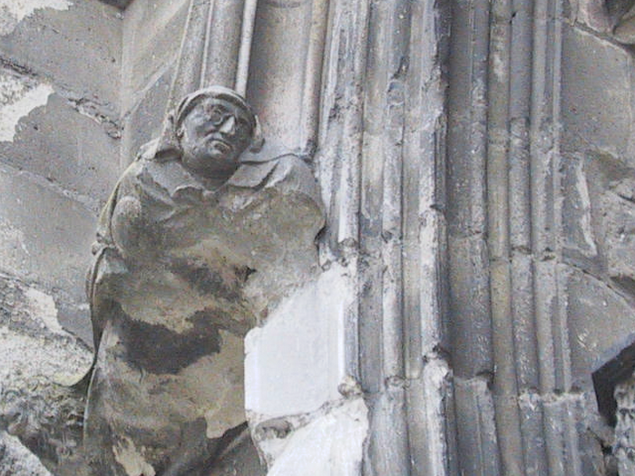 Скульптура собора в Мо, Франция