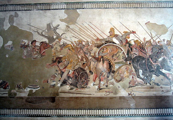 Мозаика из Помпеи: Битва при Иссе