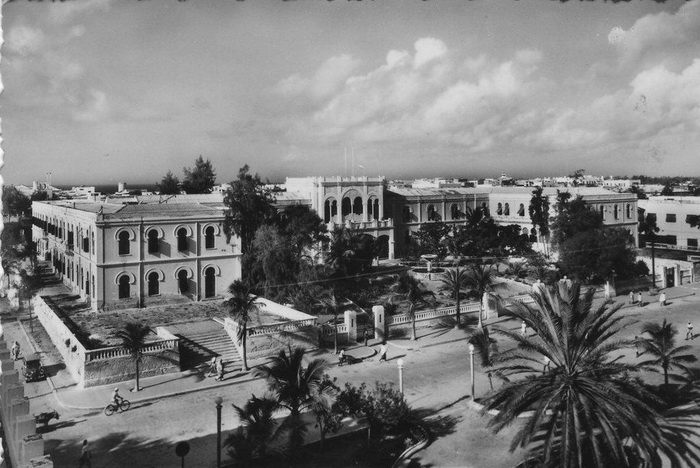 Могадишо, столица Сомали, в 1950-е годы