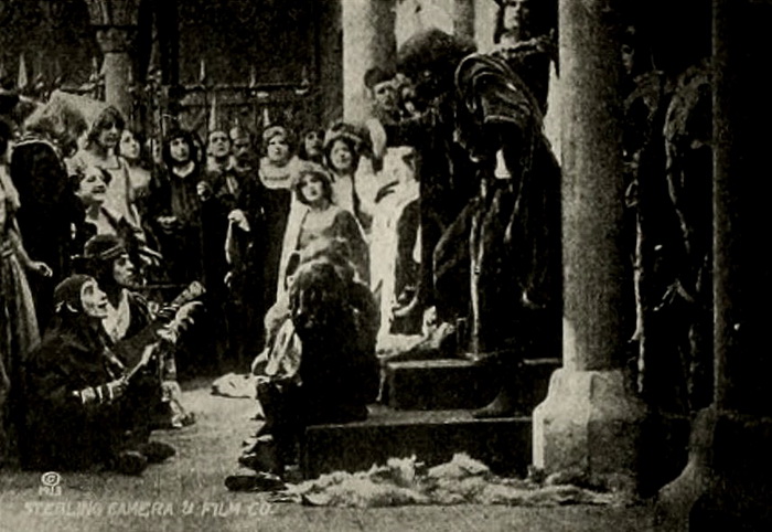 Кадр из фильма «Ричард III» 1912 г.