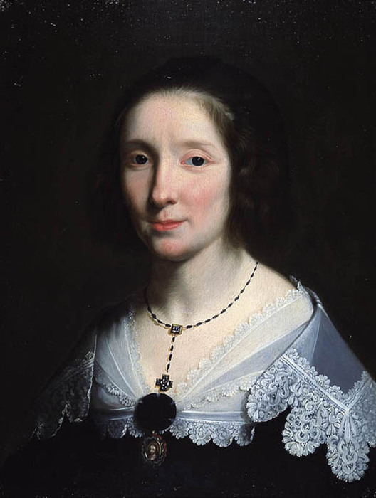 Ф. де Шампень. Портрет жены художника
