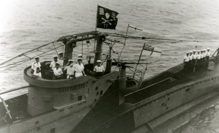 Традиция поднимать пиратский флаг над субмаринами прижилась