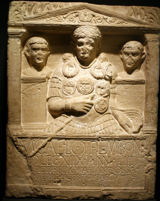 Кенотаф римского центуриона Марка Целия