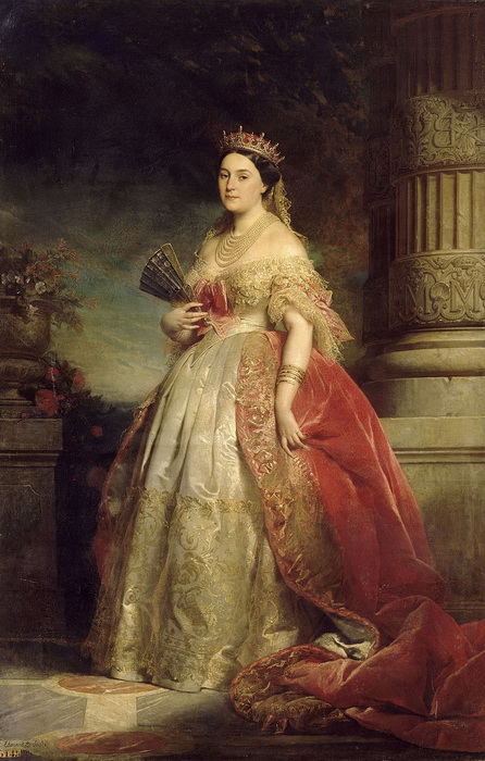 Матильда Бонапарт, незадолго до замужества расторгнувшая помолвку с будущим императором Наполеоном III