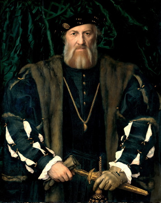 Г. Гольбейн-мл. Портрет Шарля де Солье.