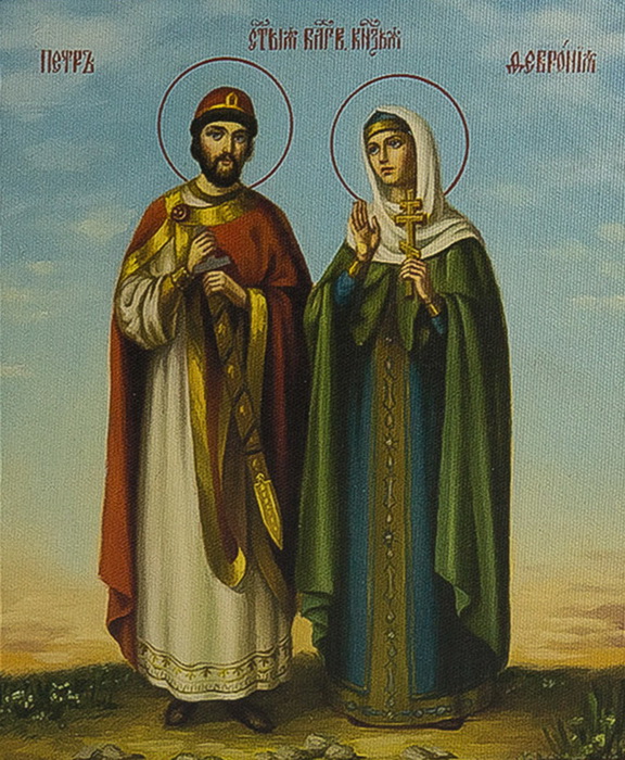 Петр и Феврония были канонизированы в XVI веке