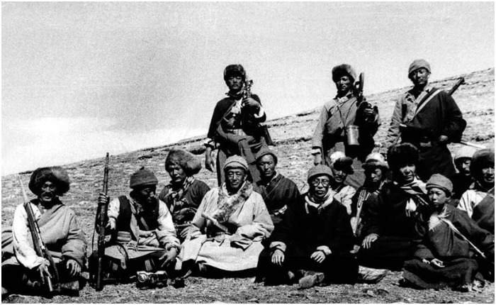 В пятидесятых территория Тибета была захвачена Китаем. Источник: pinterest.com