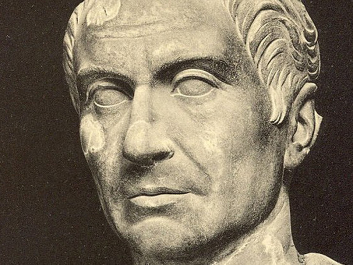 Скульптурный портрет Клодия, главного врага Цицерона